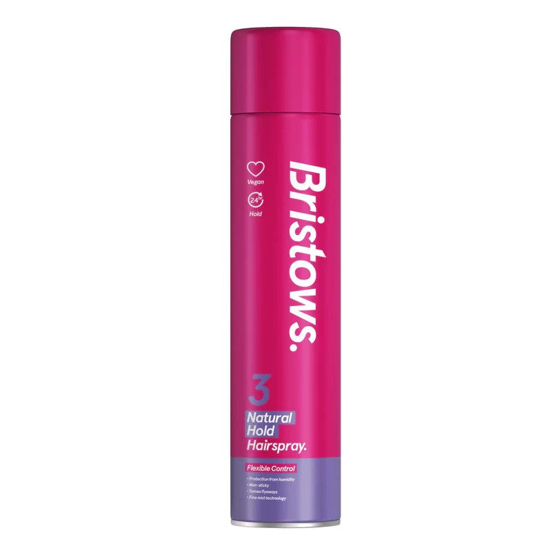 Bristows 3 Natural Hold Hairspray | High Quality Hair Care Product Online - Product Image Bristows 3 Natural Hold Hairspray | High Quality Hair Care Product Online - Product Image